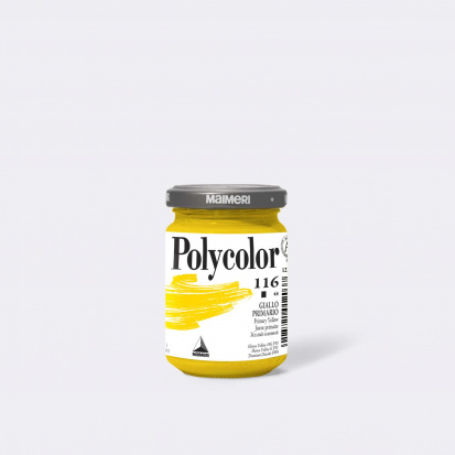Акриловая краска "Polycolor" желтый основной 140 ml 